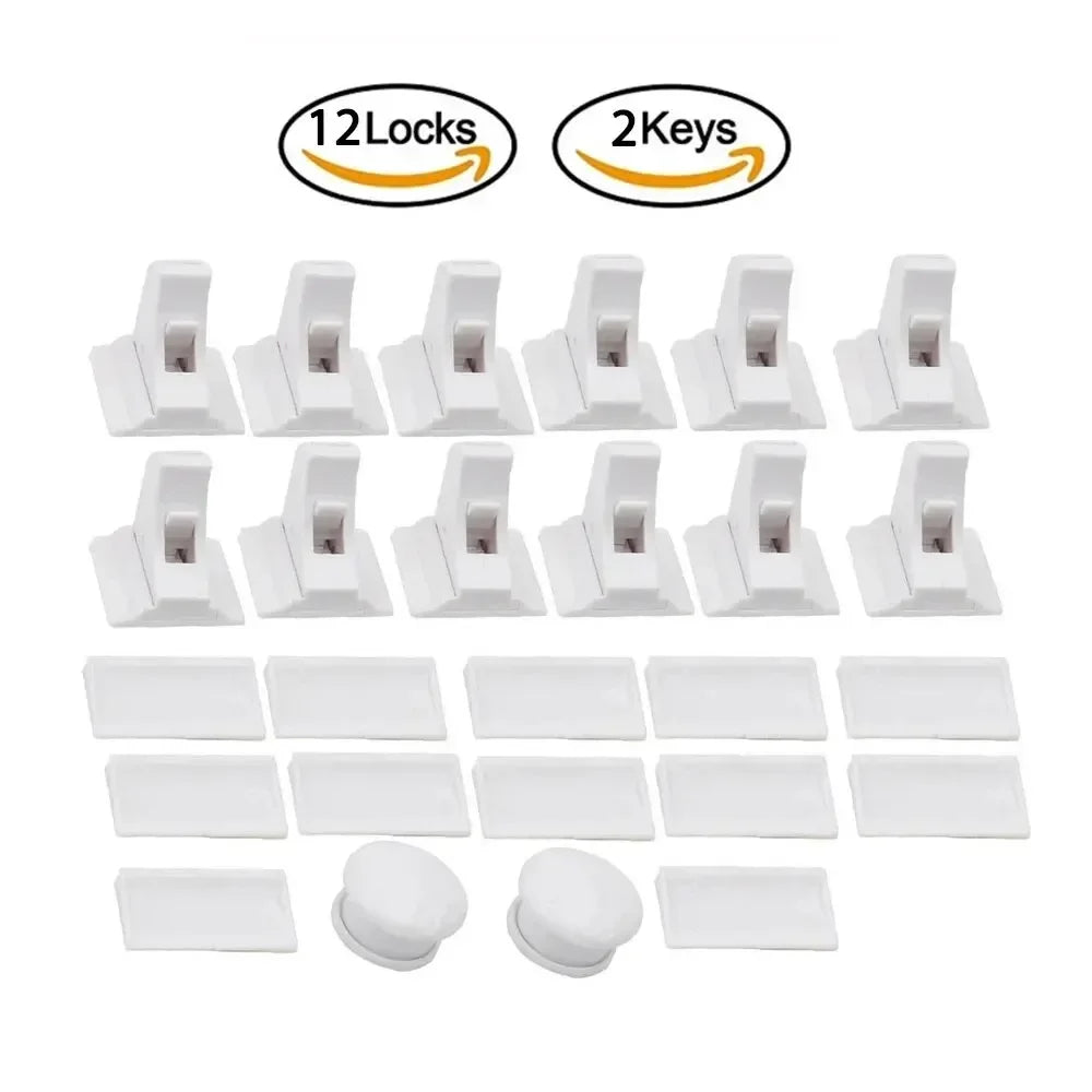 Magnetisches Baby-Sicherheits schloss Kinderschutz unsichtbare Schubladen verriegelung Schrank türschloss begrenzer Kinder sicherheit