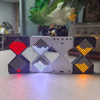 Elektronische LED-Sanduhr im Cyber-Stil, 1–30 Min. Timer mit Schwerkrafterkennung, DIY digitale Sanduhr, Technologie, Sinn für Heimdekoration