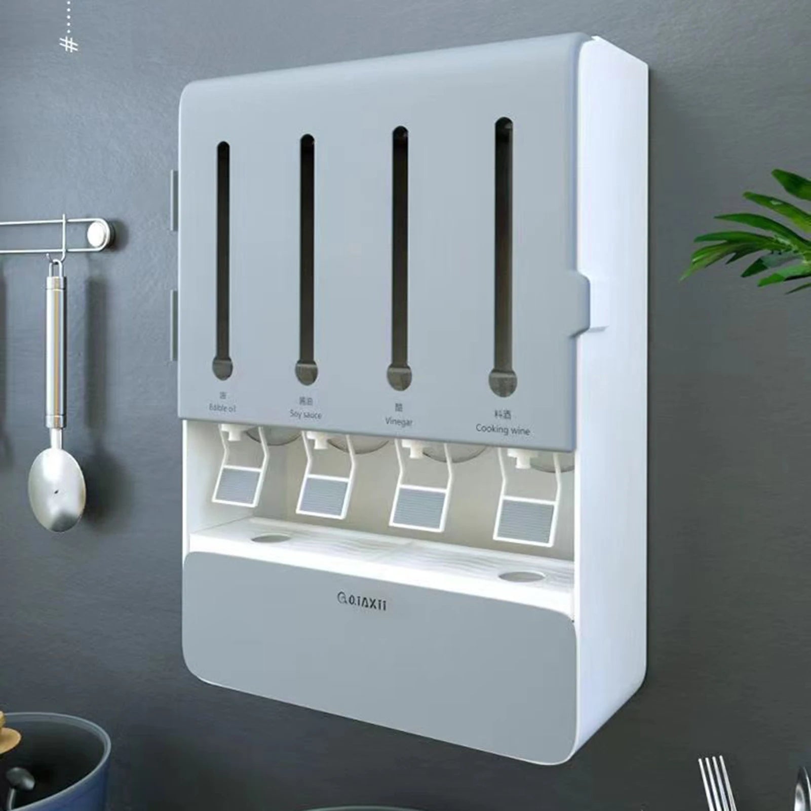 Kunststoff-Gewürz behälter leicht zu reinigende Gewürz box für koscher Pfeffer und Meersalze