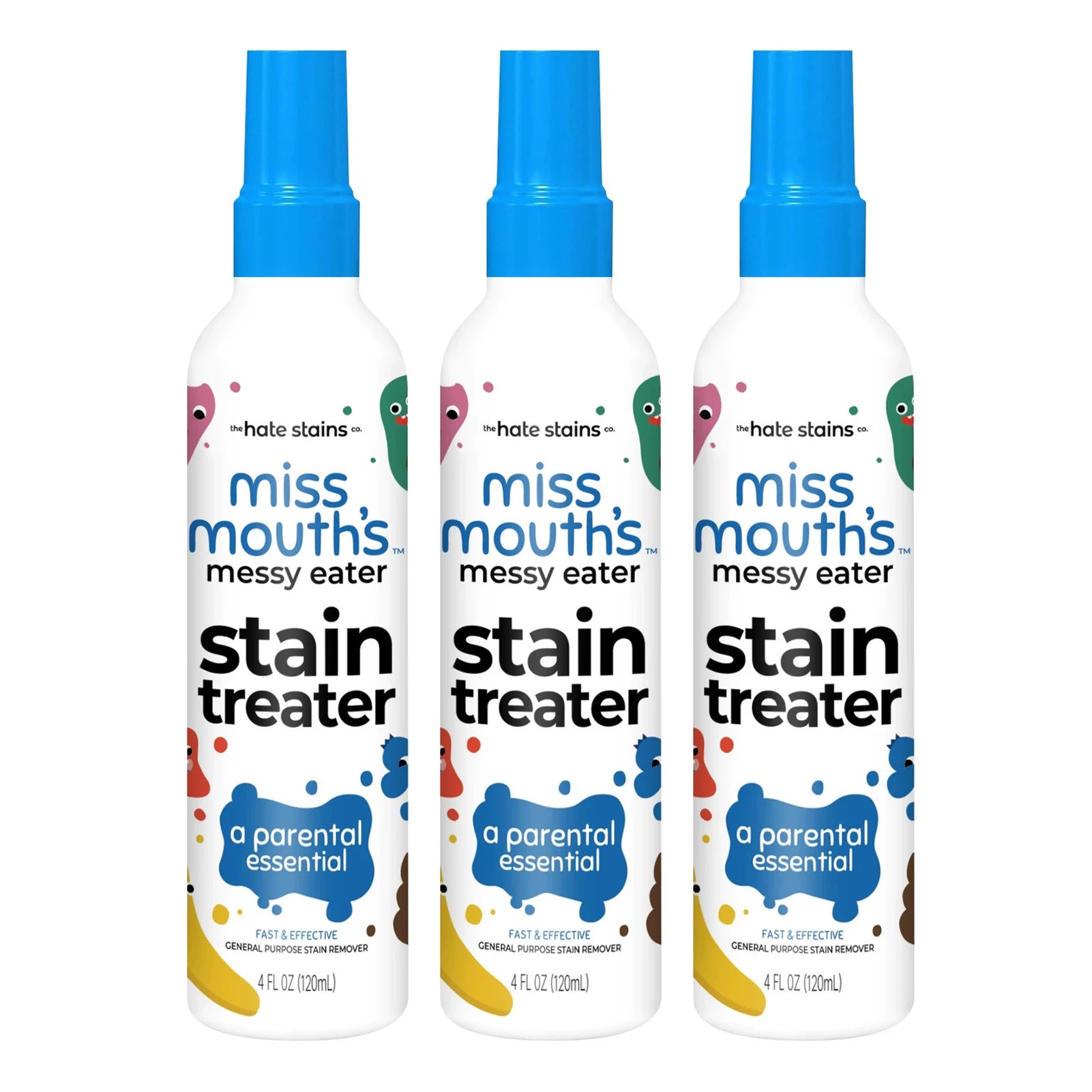 1/2/3 Stück Fleckenentferner für Kleidung, 120 ml Stofffleckenentferner-Spray für Teppiche, staubgebleichtes Dekontaminations-Treater-Spray