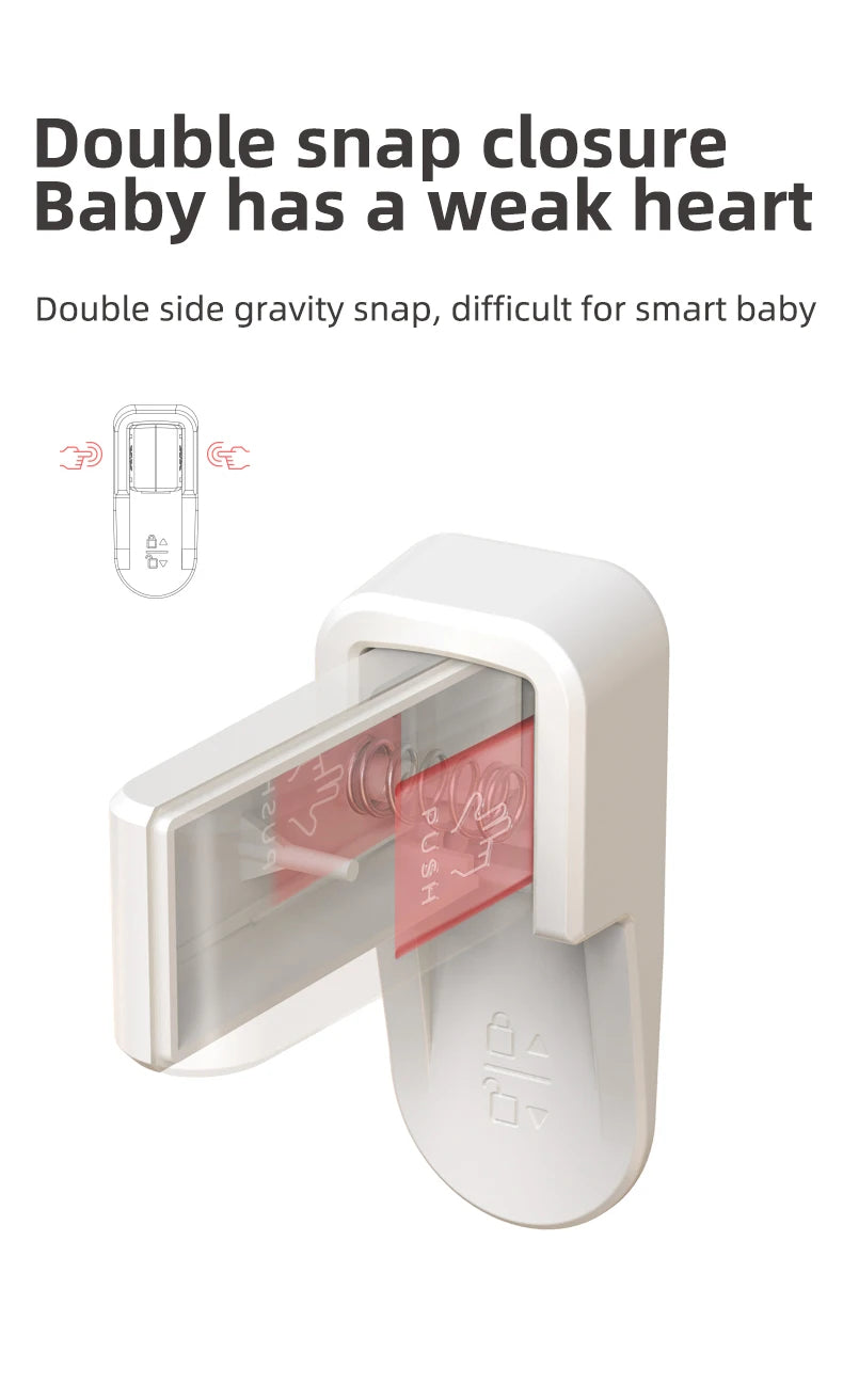 Home Universal Abs Schutz vorrichtung für Kinder einfach zu installieren Anti-Open-Griffs chlösser Tür hebels chloss Baby Sicherheits türen Schloss