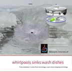 Drahtlose Mini-Geschirrspüler für die Küche, USB-Ultraschallspüle, Obst- und Gemüse-Geschirrspüler, elektrische tragbare Waschmaschinen, Singapur Diego Diego