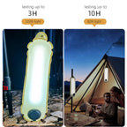 2-in-1-LED-Lampe, 2000 mAh, wiederaufladbar, Notlicht für den Außenbereich, IP66, wasserdicht, aufblasbar, faltbar, magnetisches Fülllicht, USB-Aufladung