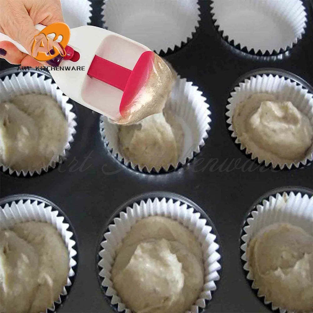 Kuchen-Gebäck-Spatel, Löffel, Cupcakes, Schaufel, Küche, Ustensils, langlebiger Kuchen-Spenderlöffel zum Backen von Kuchen, Schokolade, Cupcake