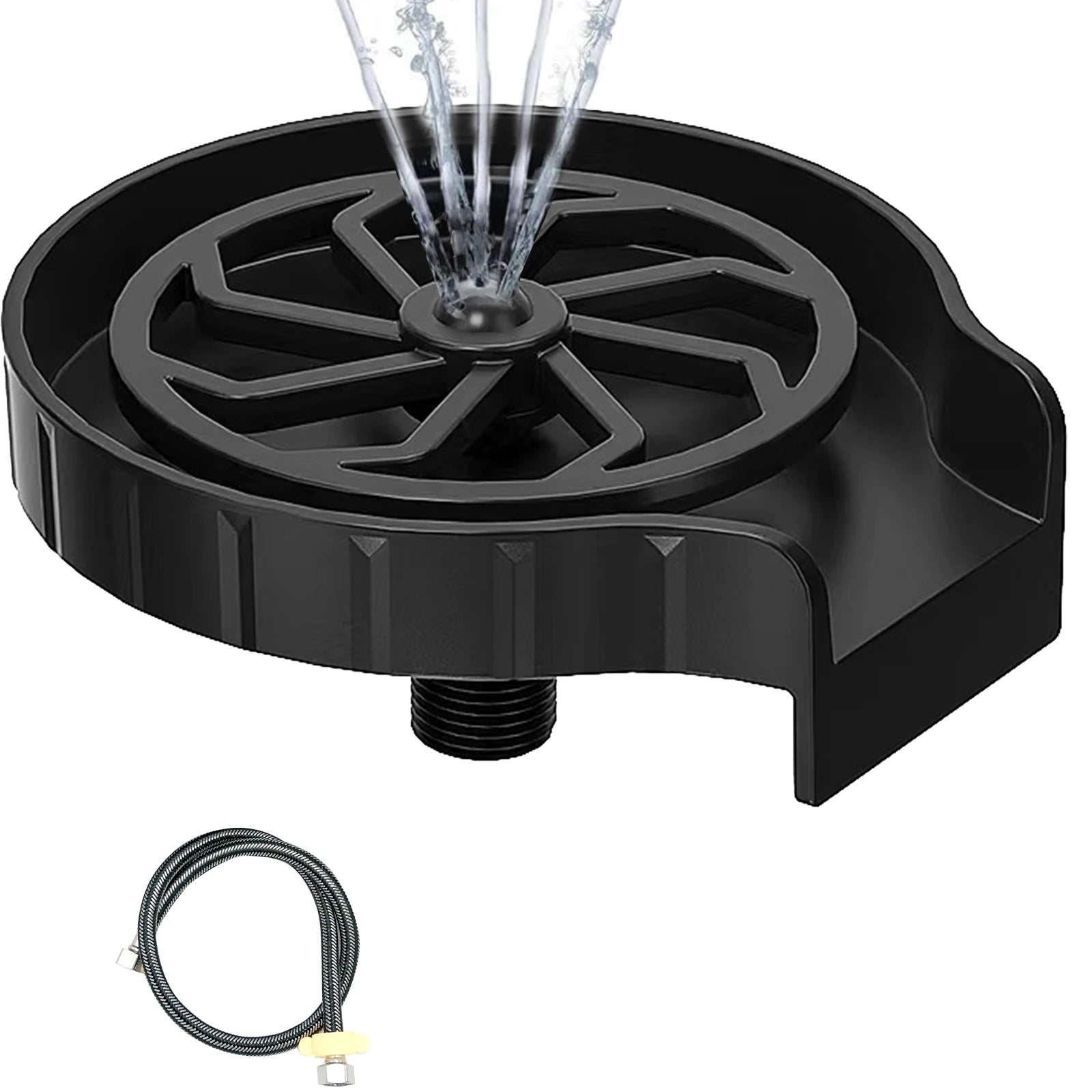 Glasspüler für Küchenspüle, Tassenwascher für Spüle, Flaschenwascher für Bar, automatische Tassenwascher, Küchenspüle-Zubehör