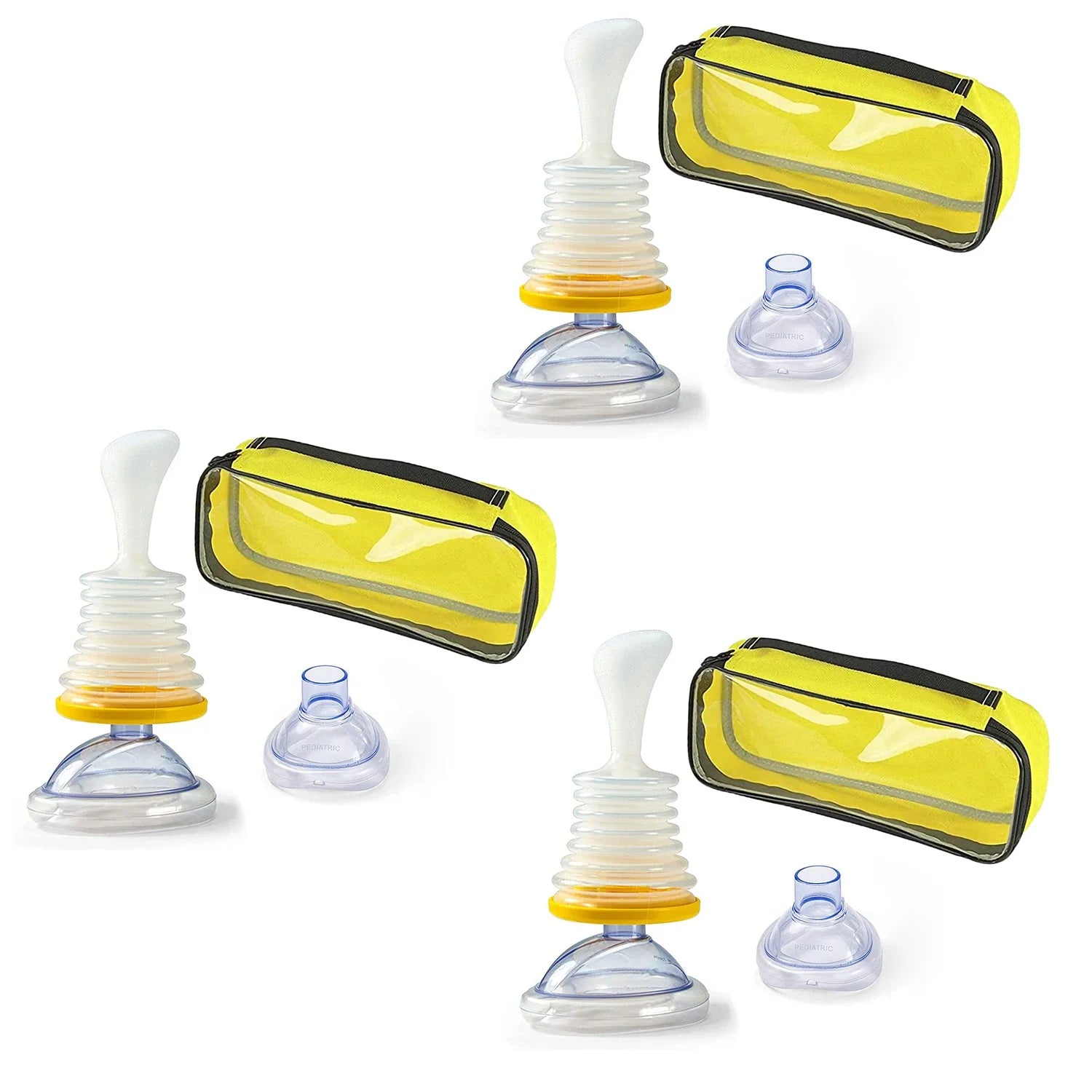 Anti-Erstickungsgerät Erste-Hilfe-Set – 2 Größen, für Erwachsene & Kinder, 3 Farben, mit/ohne Tasche