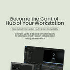 NILLKIN Klappbare Bluetooth-Spieltastatur, kabellos, iPad, Handy, Tablet, universelles Notebook, kompakt, tragbar, Gaming-Tastatur