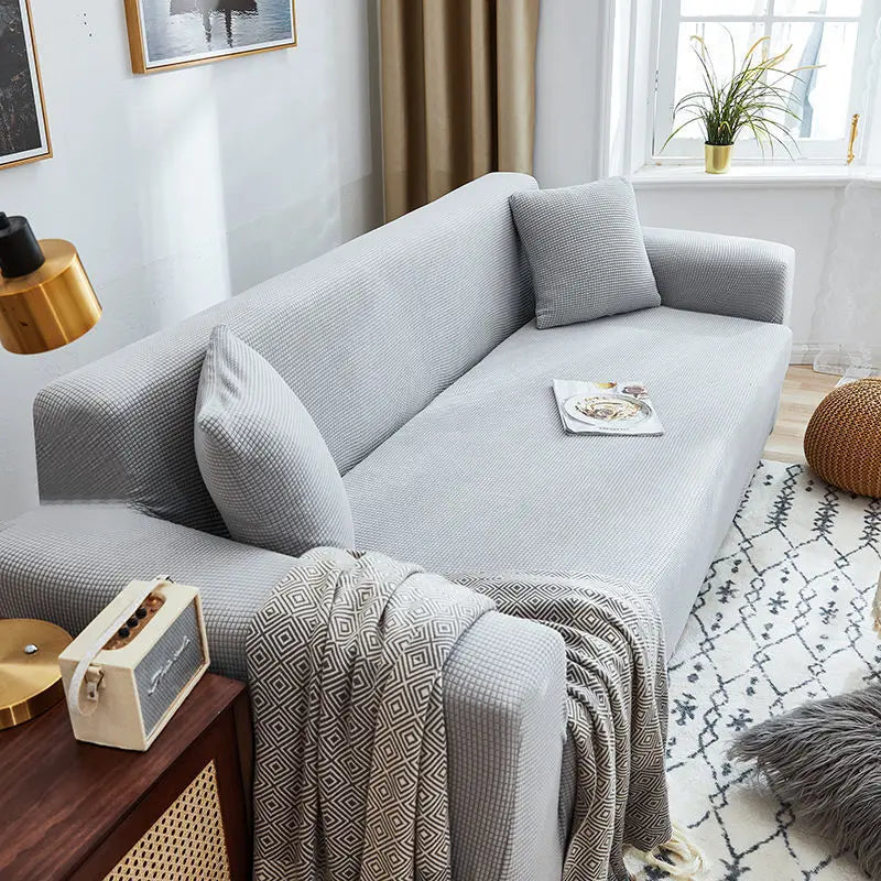 Elastischer Jacquard-Sofabezug für Wohnzimmer, schmutzabweisend, waschbar, Sessel, Sofa, Schonbezug, Schutz für Zuhause, Couch, Dekor, 1/2/3/4 Sitz