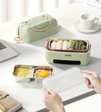 Büropersonal elektrische Heizung Lunchbox Mini Hot Box Doppelschicht Lebensmittelheizung Container
