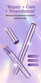 3-in-1 Nagelhautöl Stift Hand Rüstung Essenz Pinsel Nagelhautschieber Maniküre Pflegewerkzeuge Abgestorbene Haut Nagelhautentferner Stift Nail Art Stift