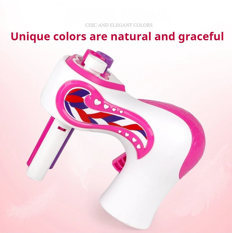 Mini-Dreisträngige geflochtene Haarmachine für Kinder, vollautomatische elektrische geflochtene Haarmachine