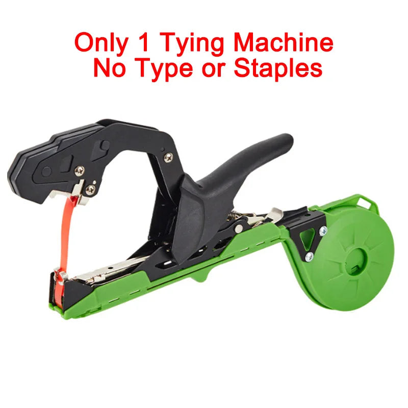 Leichte Pflanzenbindemaschine, Gartenpflanzenrebe, Tapetool für Gemüse, Trauben, Tomaten, Gurken, Pfeffer, Tapener, Bänder, Bindewerkzeug