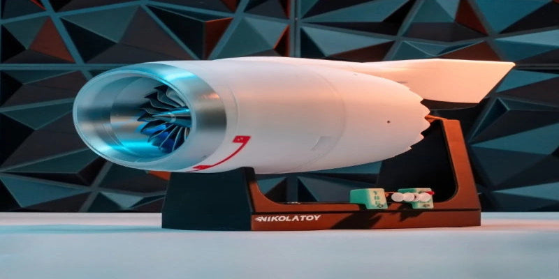 Luftfahrt-Turbofan-Motor, Modellstrahlmotor mit umgekehrter Schubfunktion, Desktop-Spielzeug CFM-LEAP