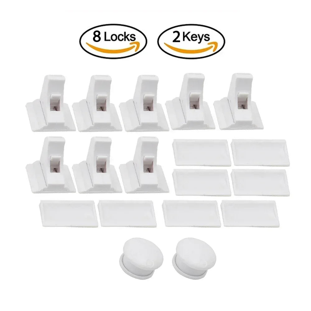 Magnetisches Baby-Sicherheits schloss Kinderschutz unsichtbare Schubladen verriegelung Schrank türschloss begrenzer Kinder sicherheit