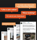 LOOI Roboter Smart Toy Verwandeln Sie das Smartphone in einen Desktop-Roboter. Magnetische mobile KI-Geste, Gesichtserkennung, GPT-Sprachdialog-Spielzeug