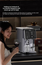 3-in-1-Eisbereiter und Wasserspender: Haushaltsgerät für die Arbeitsplatte mit sofortiger Erwärmung/Kühlung, großes Fassungsvermögen, energiesparend