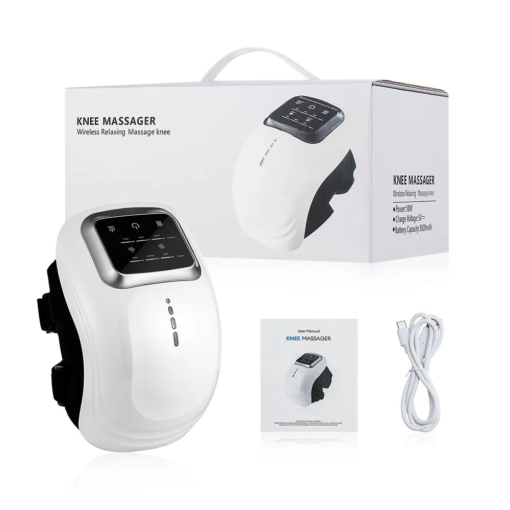 Foreverlily Smart Knie Massager Vibration Luftdruck Knie Massage Maschine Elektrische Ellenbogen Schulter Knie masajeador