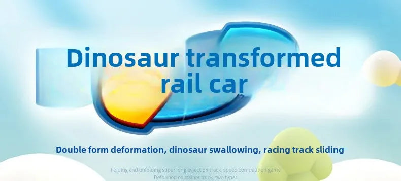 Großer neuer Dinosaurier, der Autos pielzeug isst, transformierbare Lager trägheit gleitendes Auto für Kinder intelligente Motorrad fans