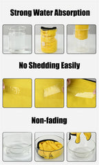 1/2/6 stücke Mikrofaser Reinigung Handtuch Verdicken Weiche Trocknen Tuch Auto Körper Waschen Handtücher Doppel Schicht Sauber Lumpen auto Zubehör