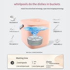 Drahtlose Mini-Geschirrspüler für die Küche, USB-Ultraschallspüle, Obst- und Gemüse-Geschirrspüler, elektrische tragbare Waschmaschinen, Singapur Diego Diego