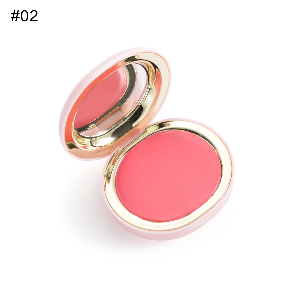 Mehrzweck-Lippen- und Wangencreme aus Samt – natürliche Nude-Rouge-Tönung, aufbaubare, feuchtigkeitsspendende Formel für einen makellosen Look ohne Make-up