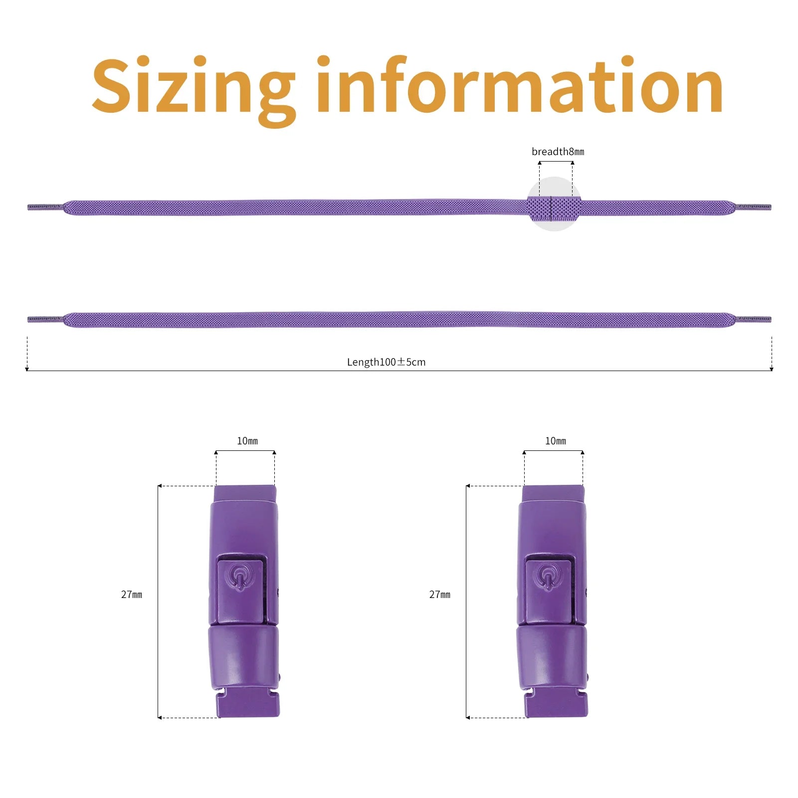 Neu ohne Krawatten, elastische Schnürsenkel, keine Krawatte, Schnürsenkel, Press-Lock-Schnürsenkel, Sneaker, Kinder und Erwachsene, 8 mm, verbreiterte flache Schnürsenkel für Schuhe
