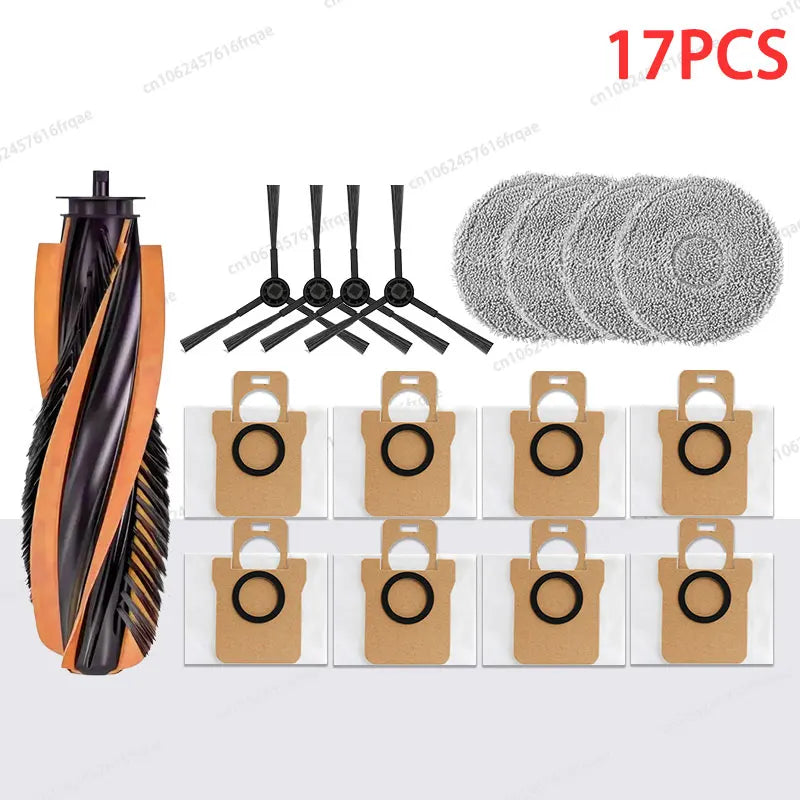 Für JONR P20 PRO / T5 Pro Roboter Staubsauger Zubehör Wichtigsten Seite Pinsel Hepa-Filter Mopp Tuch Staubbeutel Ersatz ersatzteil