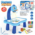 Malbrett-Spielzeug für Kinder, LED-Projektor