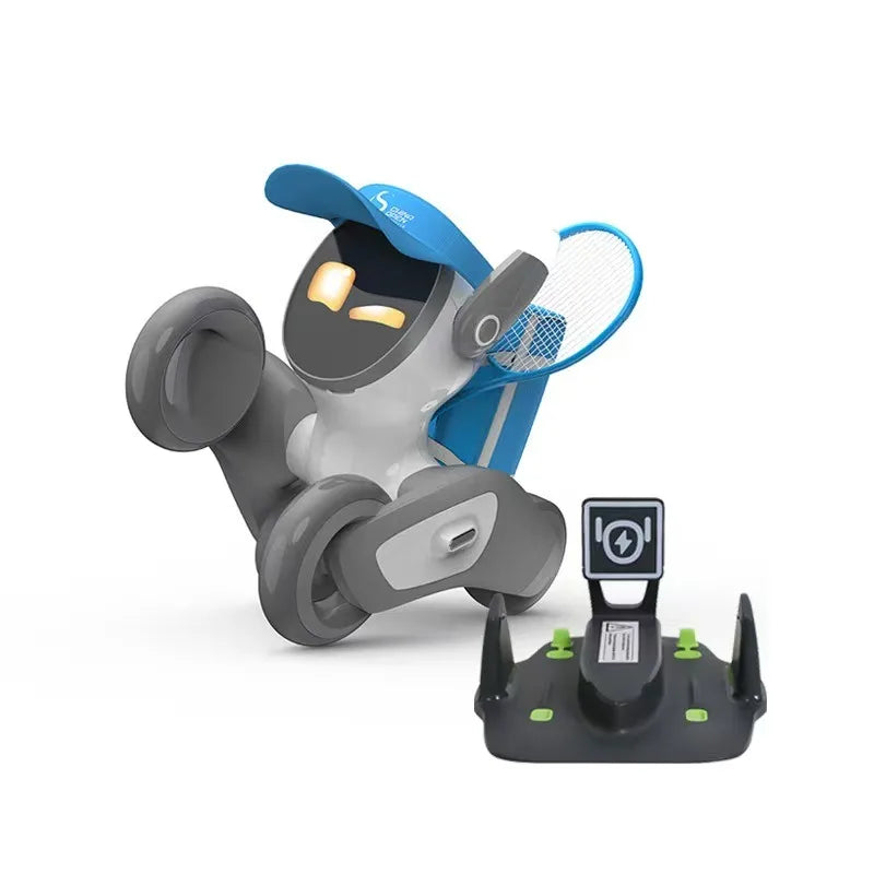 Loona Smart Pet Robot Niedlicher AI-Roboter, emotionale Roboter, interaktive Sprachsteuerung, Gestensensoren, Heimüberwachung, mehrsprachige Unterstützung K