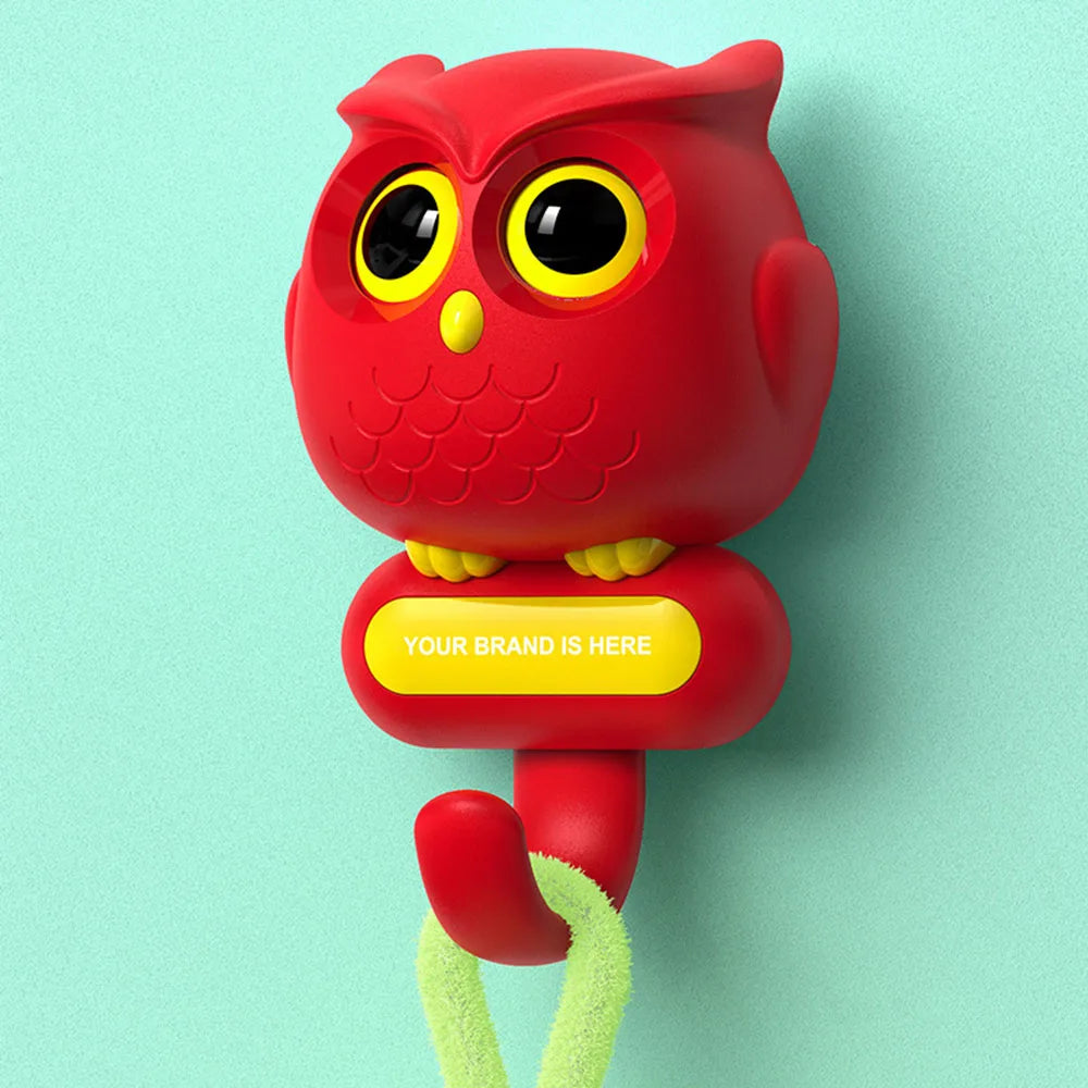 Modischer Haken in Form einer blinkenden Eule, Mehrzweck-Schlüsselanhänger-Aufhängehaken, Wand-Aufbewahrungsregal, Küche, Badezimmer, Organizer