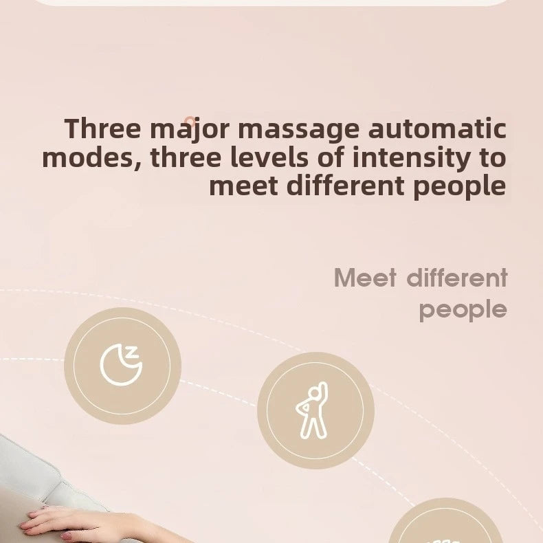 Ganzkörper-Massagematte, Matratze, elektrische Airbag-Traktion, Lendenwirbelsäule, beheizt, Kneten, Nackenmassagegerät, Vibration mit Fernbedienung