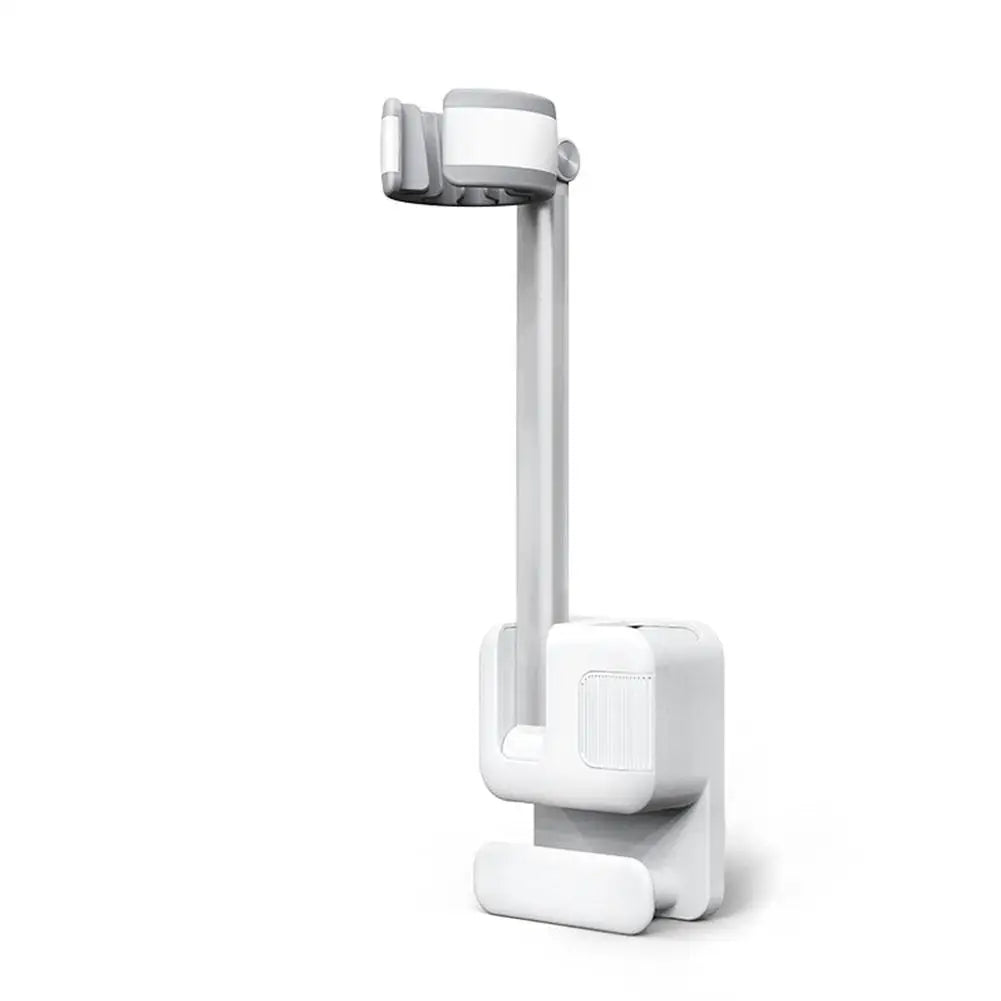 Haartrockner-Ständer, Haartrockner-Halter, Wandhalterung, drehbarer Haartrockner-Rack, stanzfrei, 2025, Haar-Styling-Werkzeuge, Organizer für Badezimmer