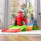 Achterbahn-Kinderspielzeug, Ride On Push Car, Spielset für drinnen und draußen, kompakte Aufbewahrung, max