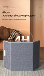 Tragbare Raumheizungen, faltbare Fußwärmer für Büros und Häuser, Tischbeine und Füße, mit Thermostat und Timer