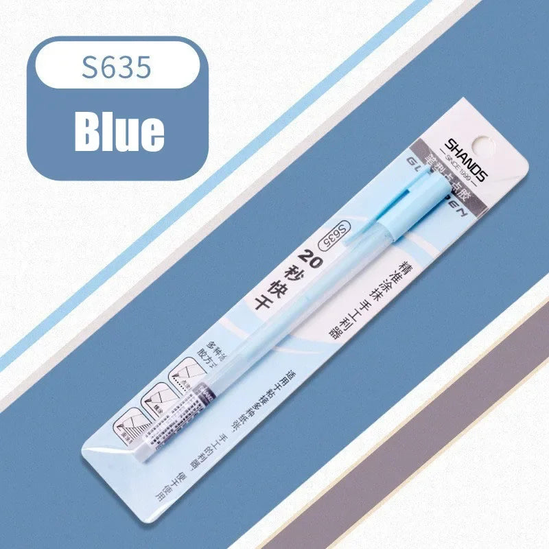 Candy Farbe Kleber Stift Handbuch Abgabe Stift Schnell Trocknend Dot Gule Stick DIY Hohe Viskosität Kleber Schule Büro Liefert