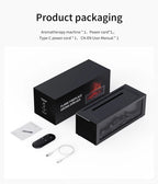 Kamin-Aroma-Diffusor für ätherische Öle, bunter Flammen-Luftbefeuchter mit Timer-Fernbedienung für Zuhause, Schlafzimmer, Büro, Festival, Geschenke