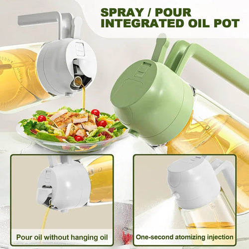 2in1 500 ml Kunststoff-Ölsprüher, Ölsprühflasche, Öltank, Grill, Küche, Backen, Grillen, Picknick, Küchenutensilien für Unternehmen