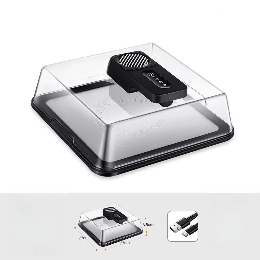Elektrische Auftaubox USB-C – Heißluft-Auftauen für Fleisch & Tiefkühlkost