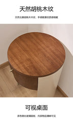 Wohnung Design Schminktisch Runde Luxus Schlafzimmer Set Schminktisch Stuhl Büro Penteadeira De Maquiagem Haus Zubehör