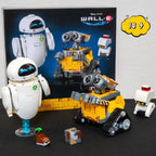2025 NEUE 811PCS MOC 43279 WALLI EVE Roboter Bausteine Figur Blöcke Nette Cartoon Charakter Spielzeug Weihnachten Geburtstag geschenke