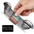 Doppel endige Messlöffel Gewürz löffel Back waage Magnet aufsatz für die meisten Küchen gewürz flaschen 3 Größen erhältlich