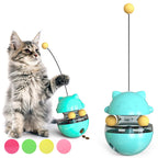 Neue lustige Katze Stick Katze Spielzeug Tumbler Leck Lebensmittel Ball Katze lindern Langeweile Tumbler Heimtierbedarf spielen mit Lebensmittelspüler selbst