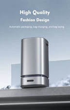 13L Smart Mülleimer mit automatischer Verpackung Müllsack Badezimmer Toilette Mülleimer Automatische Close Bag Adsorption Papierkorb