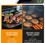 24x16 zoll wieder verwendbare bbq grill matte non stick große grill platte backofen folie zum backen kochen leicht zu reinigen