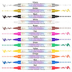 Flysea 3D Nail Art Pens – Doppelkopf, Acryl, schnelltrocknend, 12 oder 24 Farben