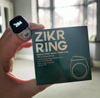 Zikr Ring M02 – Smarter Muslimischer Gebetszähler mit WLAN & App, IP68, 18/20 mm