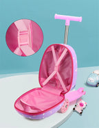Kinder Cartoon-Trolley auf Rollen – Handgepäck, 55×36 cm, 5 Farben, Unisex