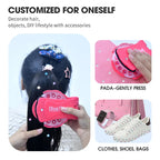 Magie Blingbling Mädchen Haar Diamant Bohrer Maschine DIY Pretend Play Werkzeug kinder Pädagogisches Spielzeug Kunststoff Diamant Aufkleber Ap...