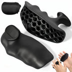 2 Stück rutschfeste Griffpolster aus Silikon fürs Fitnessstudio – Ergonomische Handschützer mit hochdichtem, strukturiertem Design