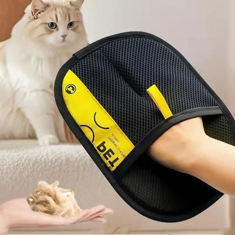 Tierhaarentfernungshandschuh, Fellpflegehandschuhe, Enthaarungsbürstenhandschuh